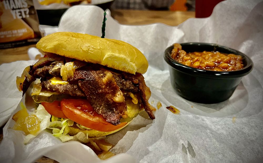 Food from RibCrib BBQ