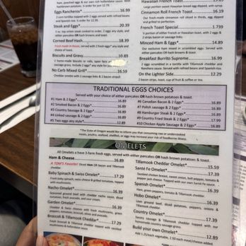 Tom's Pancake House - Menu - Breakfast & Brunch Near Me - Beaverton, Oregon Tom's Pancake House - Menu - Breakfast & Brunch Near Me - Beaverton, Oregon