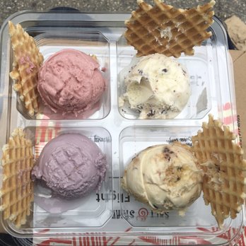 Salt & Straw - Tasting flight comes with waffle cone pieces - Ice Cream & Frozen Yogurt Near Me - Pasadena, California Salt & Straw - Tasting flight comes with waffle cone pieces - Ice Cream & Frozen Yogurt Near Me - Pasadena, California