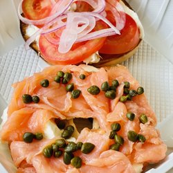 Puccio's New York Deli - Lox Sandwich