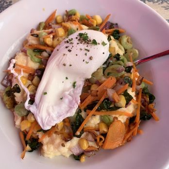 Immigrant Son Caffe - Polenta breakfast - New American Near Me - Ventura, California