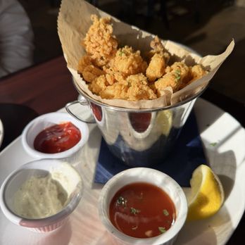The Dutchie - Lightly breaded calamari , was delicious - Seafood Near Me - Morro Bay, California The Dutchie - Lightly breaded calamari , was delicious - Seafood Near Me - Morro Bay, California