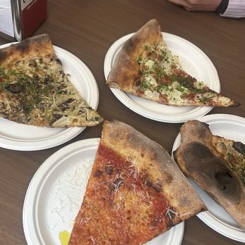Ceres - Cheese slice, mushroom slices - Pizza Near Me - New York, New York
