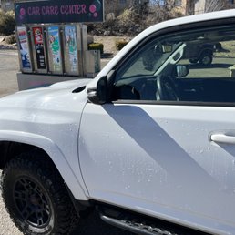 These 2 pics are after I exited the touchless car wash. These 2 pics are after I exited the touchless car wash.