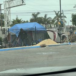 Biomat USA - Homeless encampment