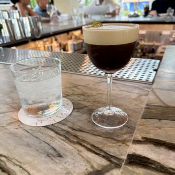 Ema - Tequila Yuzu Espresso Martini - Mediterranean Near Me - Austin, Texas Ema - Tequila Yuzu Espresso Martini - Mediterranean Near Me - Austin, Texas
