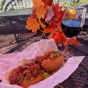Casa de Wine - Out door seating with bomb hot dog and a glass of Cab - Beer, Wine & Spirits Near Me - Hollister, California Casa de Wine - Out door seating with bomb hot dog and a glass of Cab - Beer, Wine & Spirits Near Me - Hollister, California
