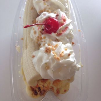 Marble Slab Creamery - Banana split - Ice Cream & Frozen Yogurt Near Me - Houston, Texas Marble Slab Creamery - Banana split - Ice Cream & Frozen Yogurt Near Me - Houston, Texas