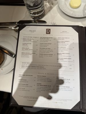 Menu photo 6 Delmonico Steakhouse Las Vegas, NV
