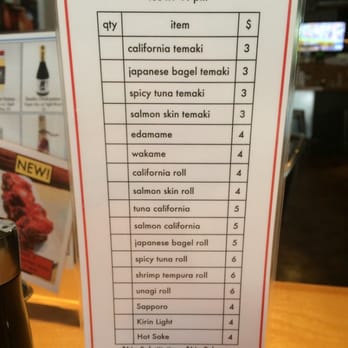 GoBistro - "Happy go lucky" menu - Sushi Bars Near Me - Hollywood, Florida