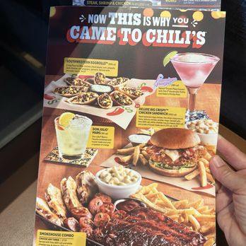 Chili's - Menu 9/2026 - Tex-Mex Near Me - San Antonio, Texas