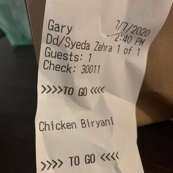 Mantra India - Order receipt - Indian Near Me - Mountain View, California Mantra India - Order receipt - Indian Near Me - Mountain View, California