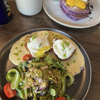 @Union - Potato leek Benedict - Breakfast & Brunch Near Me - Allston, Massachusetts