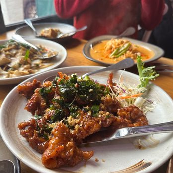 Fern Thai on Main - Crispy chicken - Thai Near Me - Bellevue, Washington Fern Thai on Main - Crispy chicken - Thai Near Me - Bellevue, Washington