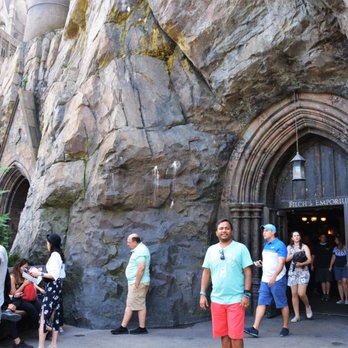 Hogsmeade Village - coming out of the Harry Potter and the Forbidden Journey rid - Amusement Parks Near Me - Orlando, Florida Hogsmeade Village - coming out of the Harry Potter and the Forbidden Journey rid - Amusement Parks Near Me - Orlando, Florida