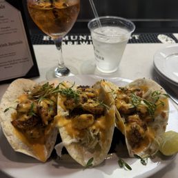 Shrimp tacos