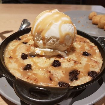 The Cut - Tres leches bread pudding ($6) - Burgers Near Me - Irvine, California The Cut - Tres leches bread pudding ($6) - Burgers Near Me - Irvine, California