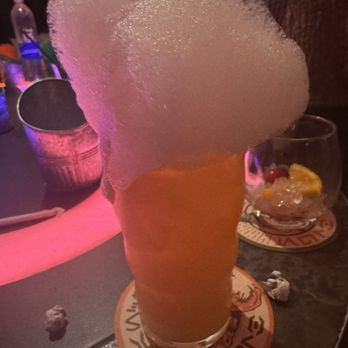 Oga's Cantina at the Disneyland Resort - Someone at our table ordered this! Fuzzy Tauntaun - Lounges Near Me - Anaheim, California Oga's Cantina at the Disneyland Resort - Someone at our table ordered this! Fuzzy Tauntaun - Lounges Near Me - Anaheim, California