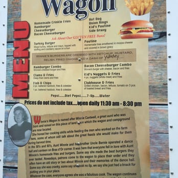 Winnie's Wagon - a menu for a restaurant - Street Vendors Near Me - Little Bras D'or, Nova Scotia Winnie's Wagon - a menu for a restaurant - Street Vendors Near Me - Little Bras D'or, Nova Scotia
