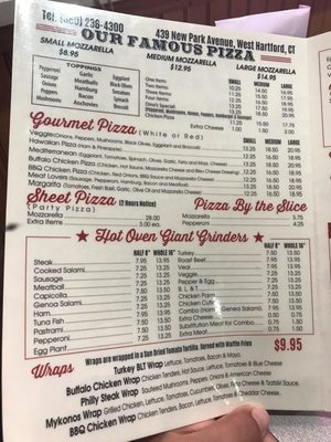 Menu photo 4 Dino's Pizzeria West Hartford, CT Menu photo 4 Dino's Pizzeria West Hartford, CT