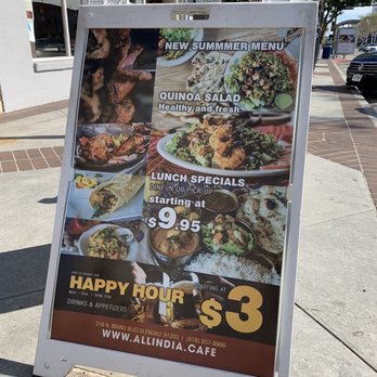 All India Cafe - Happy Hour - Indian Near Me - Glendale, California