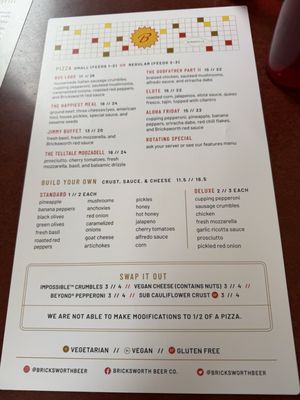Menu photo 2 Bricksworth Beer Co Burnsville, MN Menu photo 2 Bricksworth Beer Co Burnsville, MN