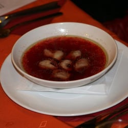 Café Kandl - barszcz z uszkami, fot. krakuska
