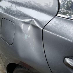 Dent Erasers - Dent Doctor Berkely - Acura Right Qtr-Before
