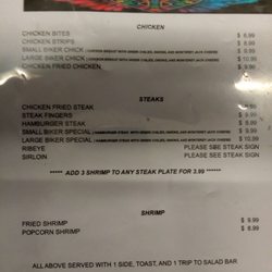 Jerrie's Cafe - Menu