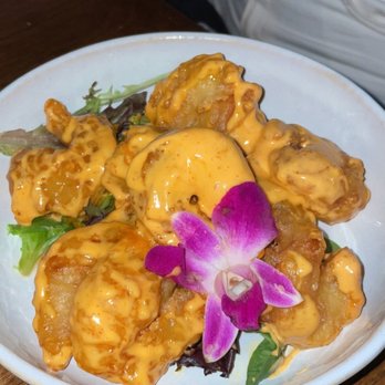 O-Ku - Chef's Special Rock Shrimp Salad - Sushi Bars Near Me - Charleston, South Carolina
