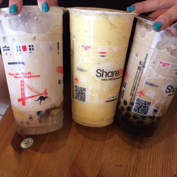 Sharetea - QQ happy family on the left - Bubble Tea Near Me - Houston, Texas