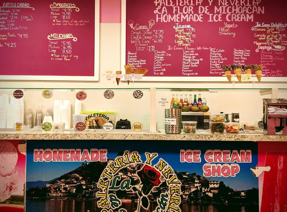 LA FLOR DE MICHOACAN PALETERIA Y NEVERIA 17 Reviews Ice Cream
