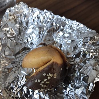 Rice Paper on 7th - Chocolate dipped fortune cookie - Vietnamese Near Me - Phoenix, Arizona Rice Paper on 7th - Chocolate dipped fortune cookie - Vietnamese Near Me - Phoenix, Arizona