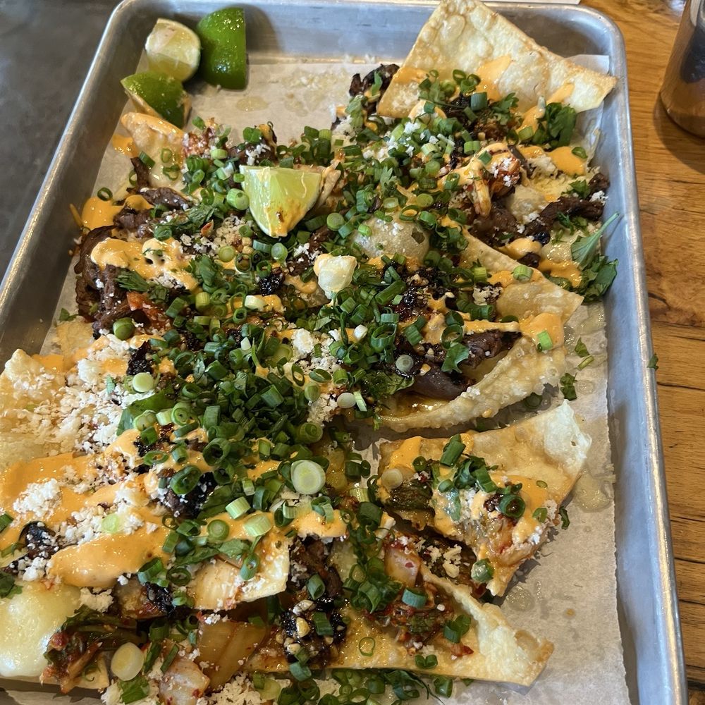 Spork - Fried wonton nachos - Mexican Near Me - Bend, Oregon Spork - Fried wonton nachos - Mexican Near Me - Bend, Oregon