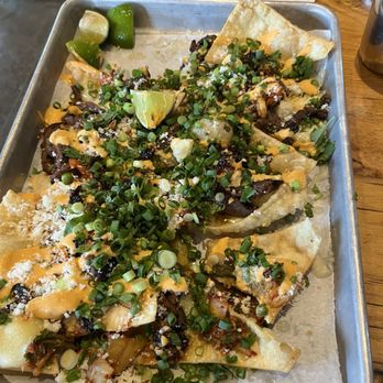 Spork - Fried wonton nachos - Mexican Near Me - Bend, Oregon Spork - Fried wonton nachos - Mexican Near Me - Bend, Oregon