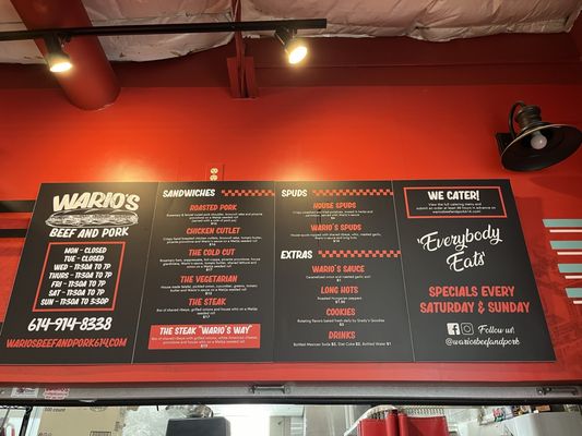 Menu photo 4 Warios Beef and Pork Columbus, OH Menu photo 4 Warios Beef and Pork Columbus, OH