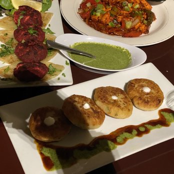 Benares - Dahi kabab, Chilli paneer & Galauti Kabab - Indian Near Me - New York, New York Benares - Dahi kabab, Chilli paneer & Galauti Kabab - Indian Near Me - New York, New York