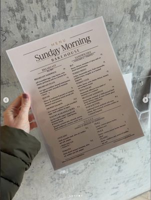 Menu photo 4 Sunday Morning Bakehouse McLean, VA