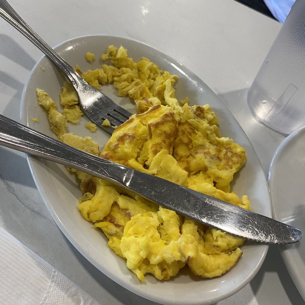 Morning Squeeze - Burned scrambled eggs - Breakfast & Brunch Near Me - Phoenix, Arizona Morning Squeeze - Burned scrambled eggs - Breakfast & Brunch Near Me - Phoenix, Arizona
