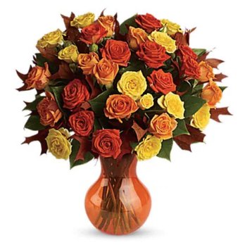 Marcel Florist - Photo of the deluxe rose arrangement in my emailed receipt showing what I ordered. - Florists Near Me - Chicago, Illinois