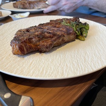 LB Steak - Bishop Ranch - Another angle of the boneless ribeye - Steakhouses Near Me - San Ramon, California LB Steak - Bishop Ranch - Another angle of the boneless ribeye - Steakhouses Near Me - San Ramon, California
