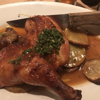 Disotto - Brick chicken while very small in portion has great flavor - Italian Near Me - Highwood, Illinois