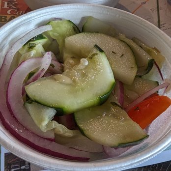 Jack Cawthon's Bar-B-Que - Cucumber salad - Barbeque Near Me - Nashville, Tennessee Jack Cawthon's Bar-B-Que - Cucumber salad - Barbeque Near Me - Nashville, Tennessee