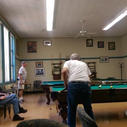 Santa Rosa Senior Center - Recreation Room with pool and reading area