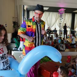 LA Clown - A blue thing, my daughter loved.