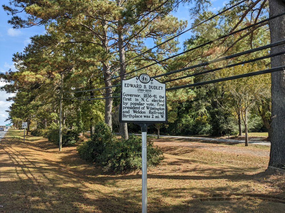 EDWARD B. DUDLEY HISTORICAL MARKER Updated August 2024 1610 N