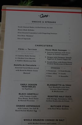 Menu photo 6 Cure Rochester, NY