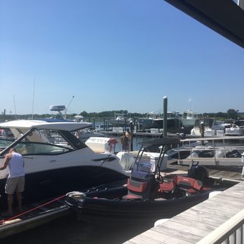 EvenTide Grille - View from restaurant deck - American Near Me - Sea Bright, New Jersey