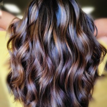 Hair By Merian - Dimensional Brunette Balayage. Full of highlights and lowlights for this high contrast Brunette. - Hair Stylists Near Me - Lancaster, California Hair By Merian - Dimensional Brunette Balayage. Full of highlights and lowlights for this high contrast Brunette. - Hair Stylists Near Me - Lancaster, California