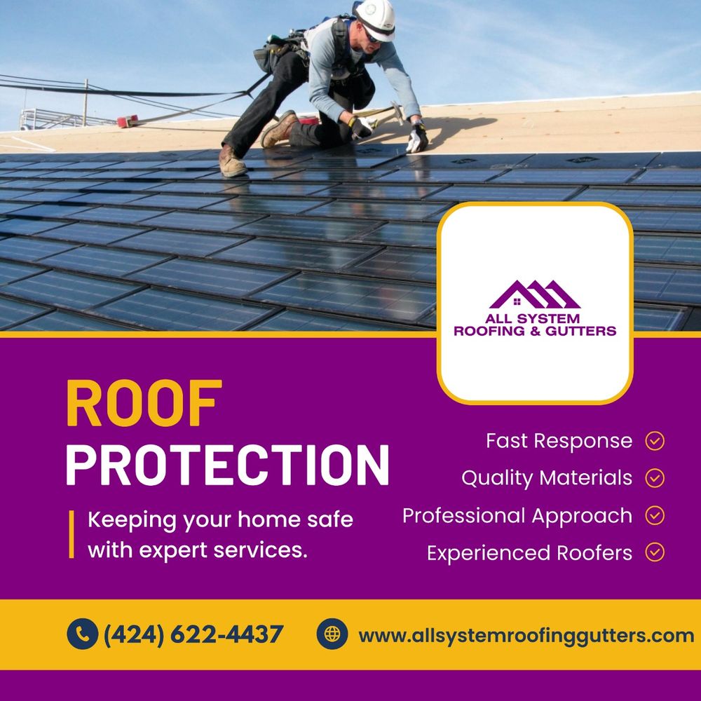 Slide of All System Roofing & Gutters